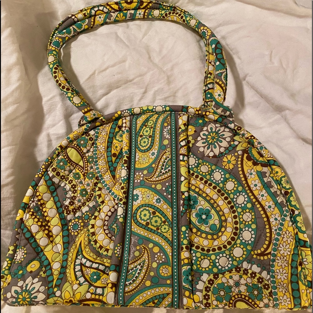 Vera Bradley Eloise Style Purse in Lemon Parfait